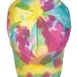 Tie Dye Baseball Cap- Multicolored