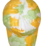 Tie Dye Baseball Cap- Yellow and Green