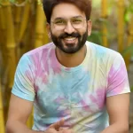 Men's Tie Dye Cotton T-shirt- Pastel Multicolored