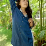 Deep Teal Tie Dye Modal Shirt for Women | Ocean Ember – Dual-Tone